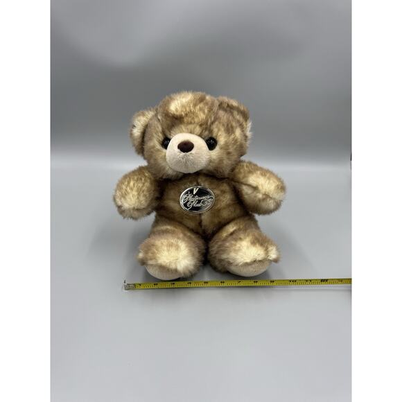 Main Joy Limited Platinum Plus Teddy Bear Plush 10” Stuffed Animal Vintage - Picture 8 of 9